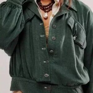 Free People Billy Saddle Jacket